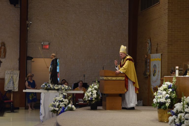 Bishop O'Connell Preaching