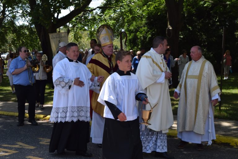 Bishop and Clergy Procession