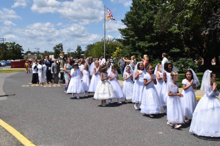 Procession Outside