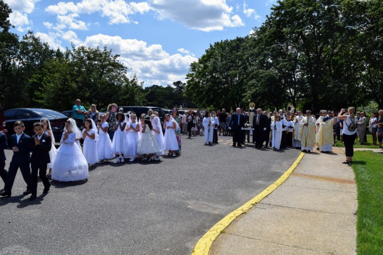 Procession at Rectory