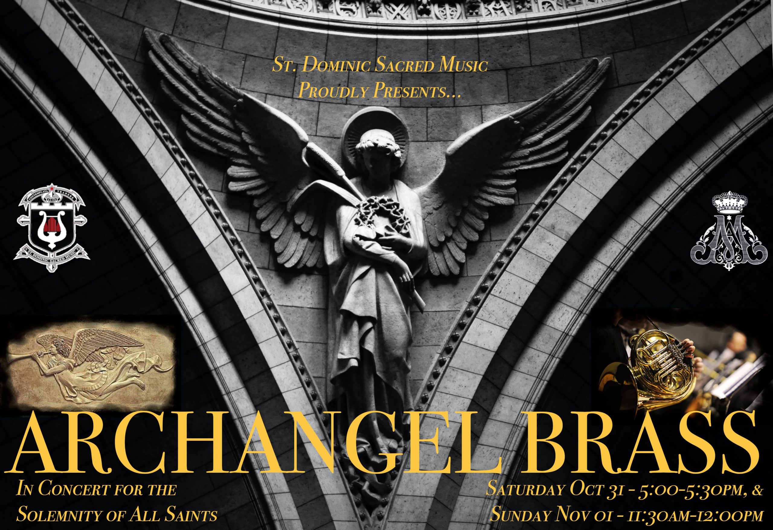 Archangel Brass All Saints poster 03